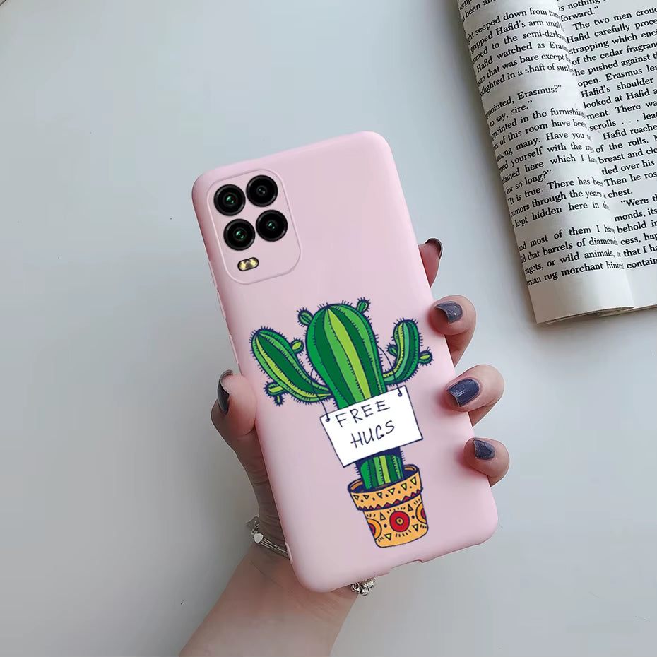 For Xiomi Xiaomi Mi 10 Lite 5G Case Silicon Cute Soft Cover Phone Cases for Xiaomi Mi10 Lite Zoom Mi 10Lite 10 Lite Fundas Case