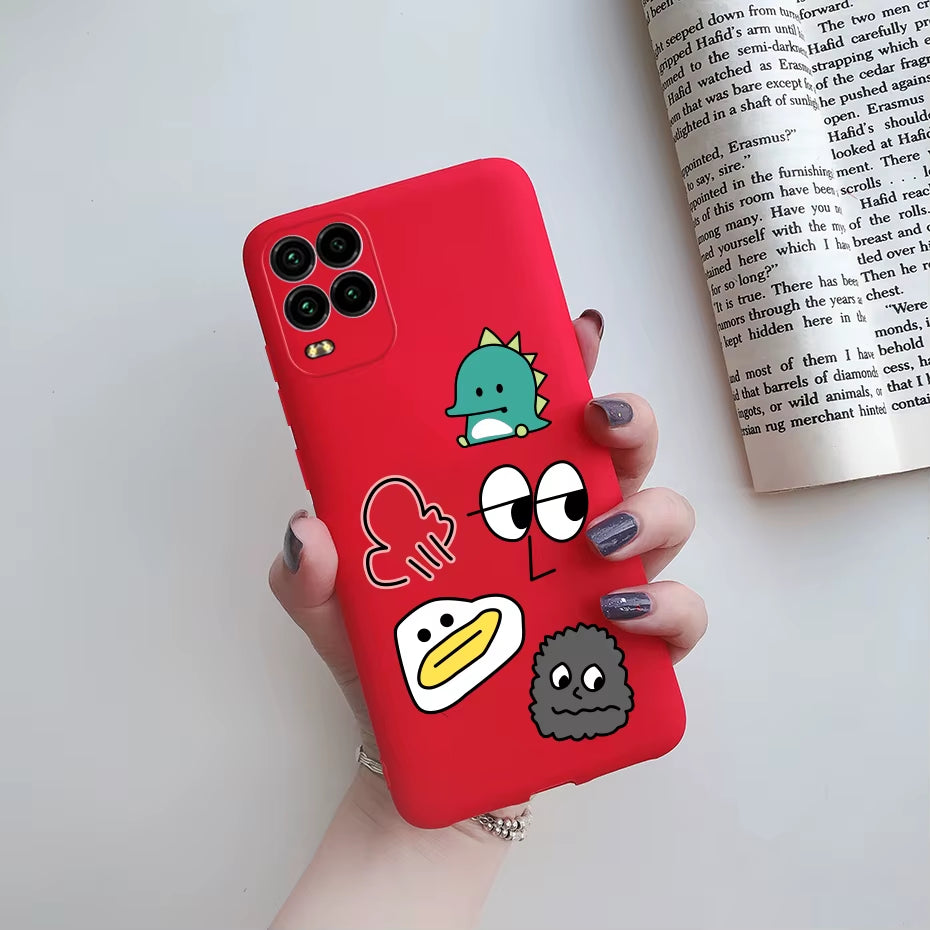 For Xiomi Xiaomi Mi 10 Lite 5G Case Silicon Cute Soft Cover Phone Cases for Xiaomi Mi10 Lite Zoom Mi 10Lite 10 Lite Fundas Case