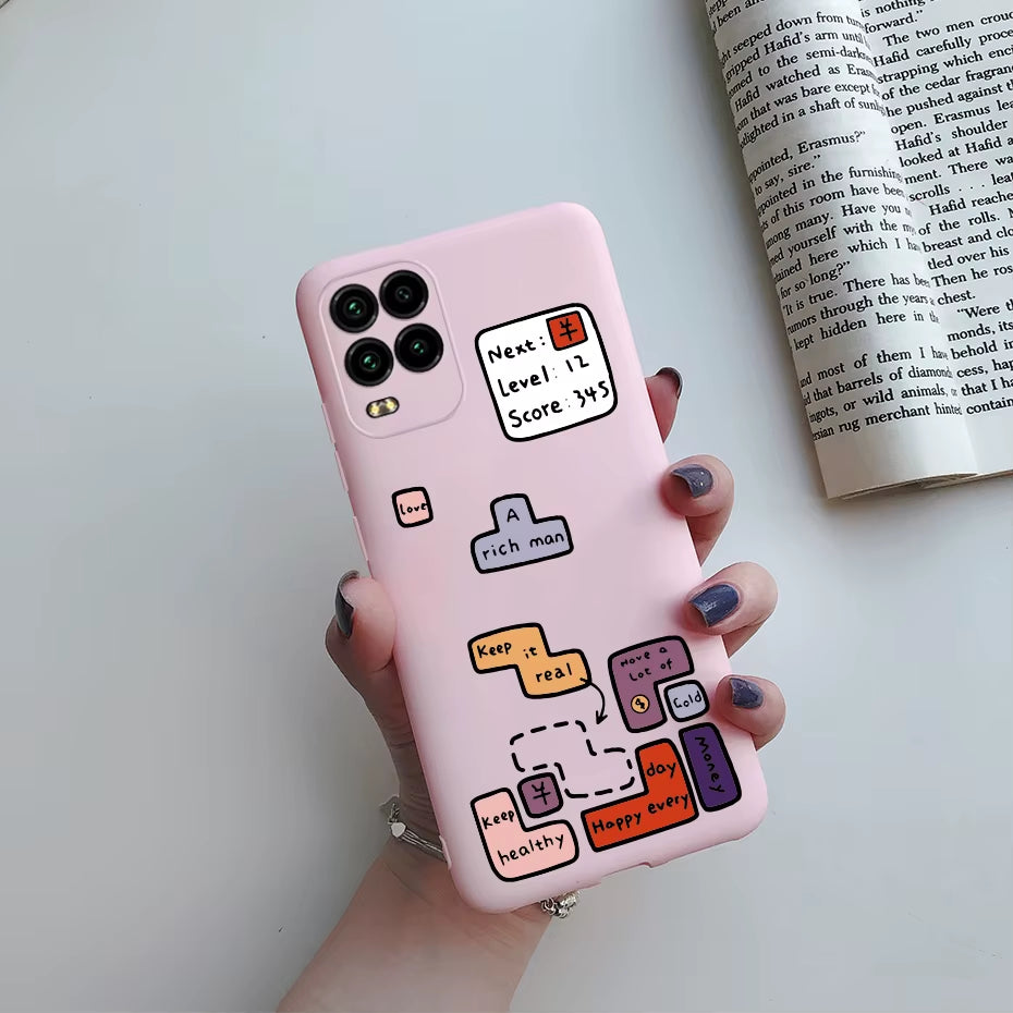 For Xiomi Xiaomi Mi 10 Lite 5G Case Silicon Cute Soft Cover Phone Cases for Xiaomi Mi10 Lite Zoom Mi 10Lite 10 Lite Fundas Case